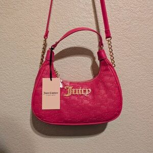 Juicy Couture Vibrant Pink Shoulder Bag